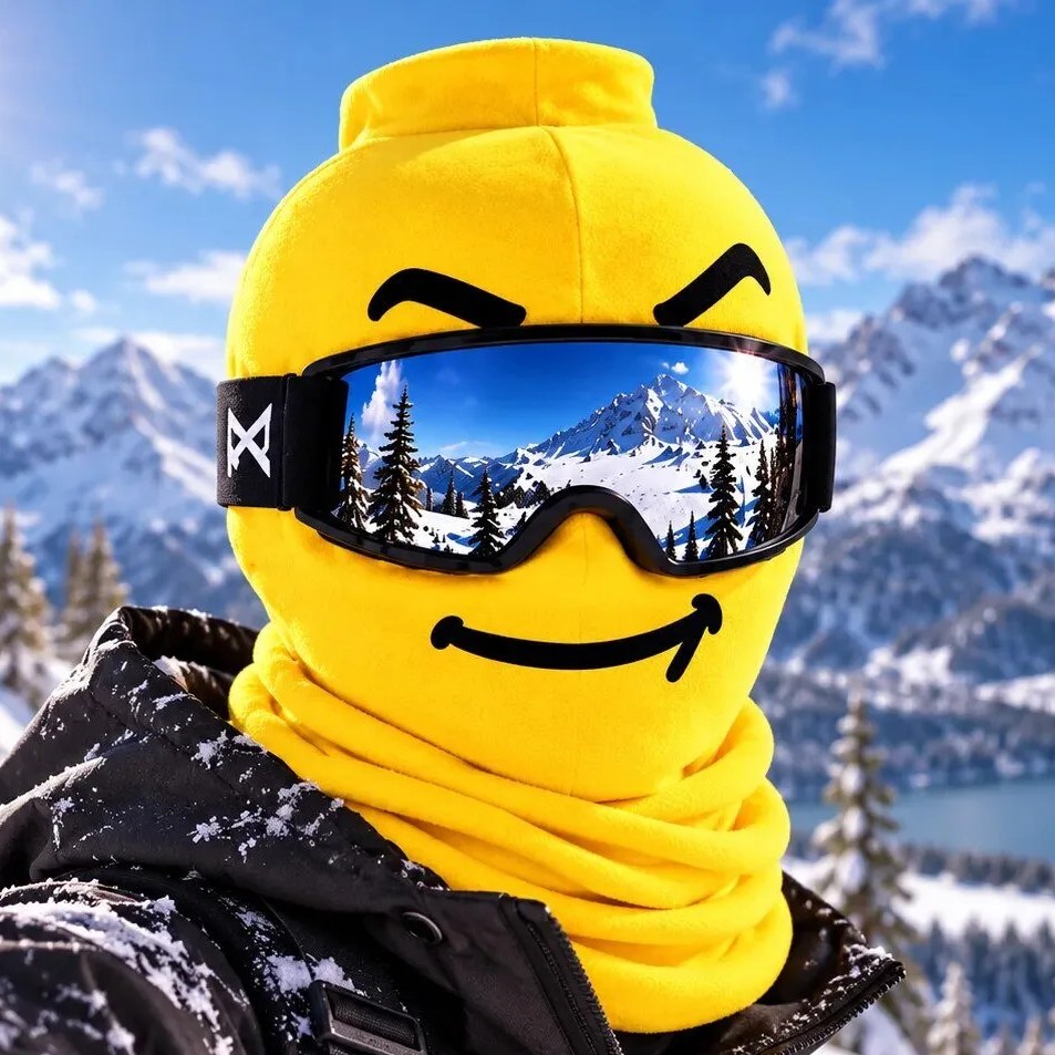 Yellow-Head Ski Mask - Smooth Talker